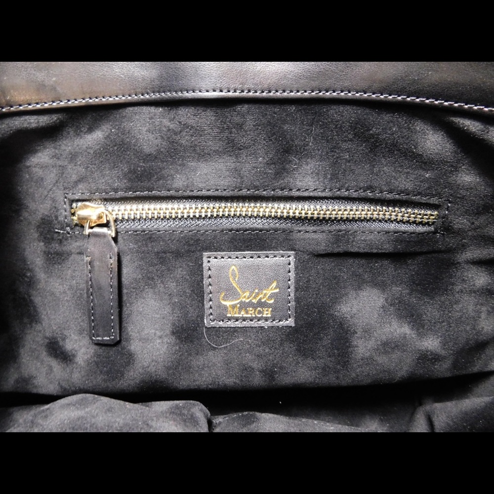 Vegan Medium Tote bag with sequin fabric 💗💗 - Picture 3 of 6